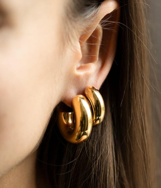 BOUCLES D'OREILLES "LOUPE"