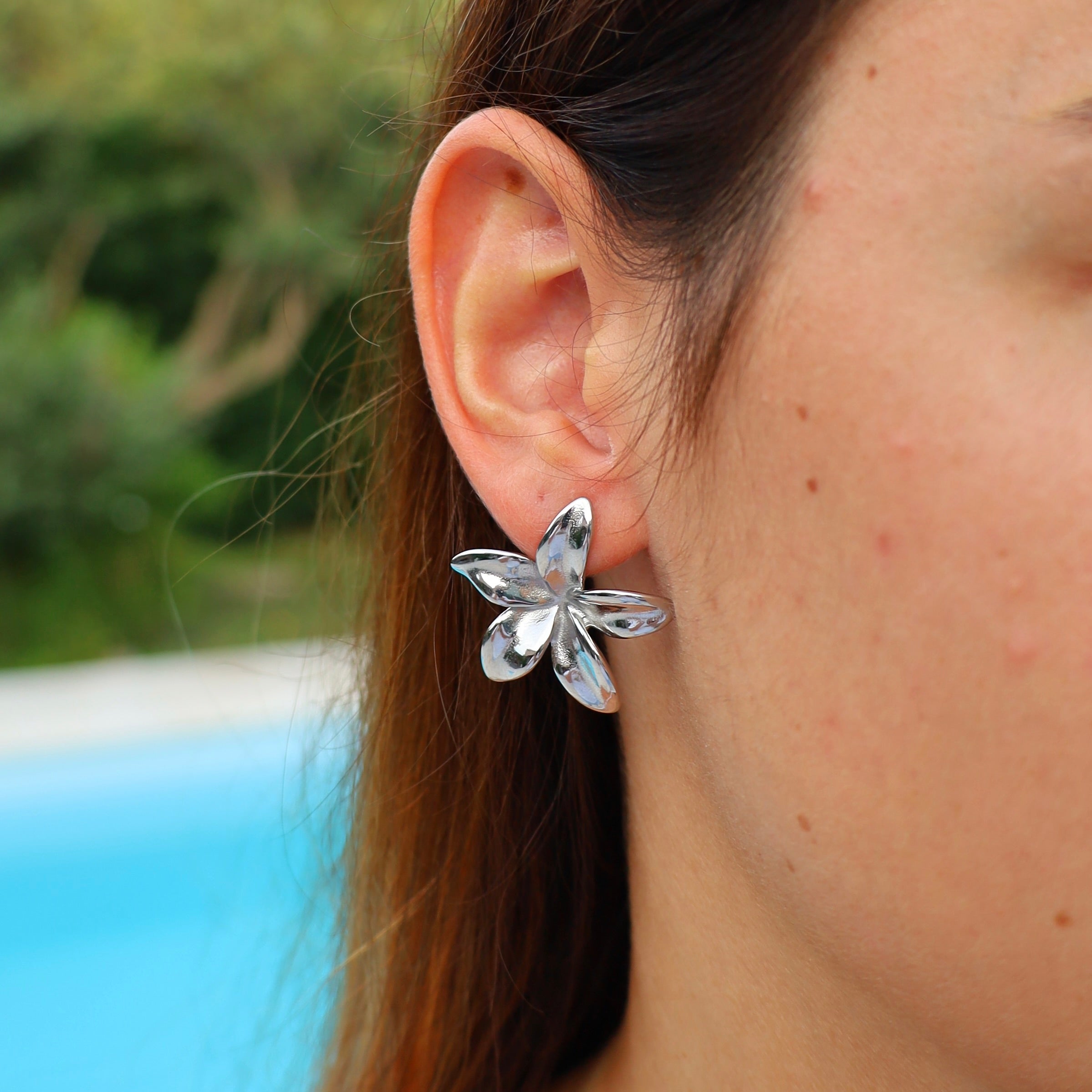 BOUCLES D'OREILLES "FLEURS"